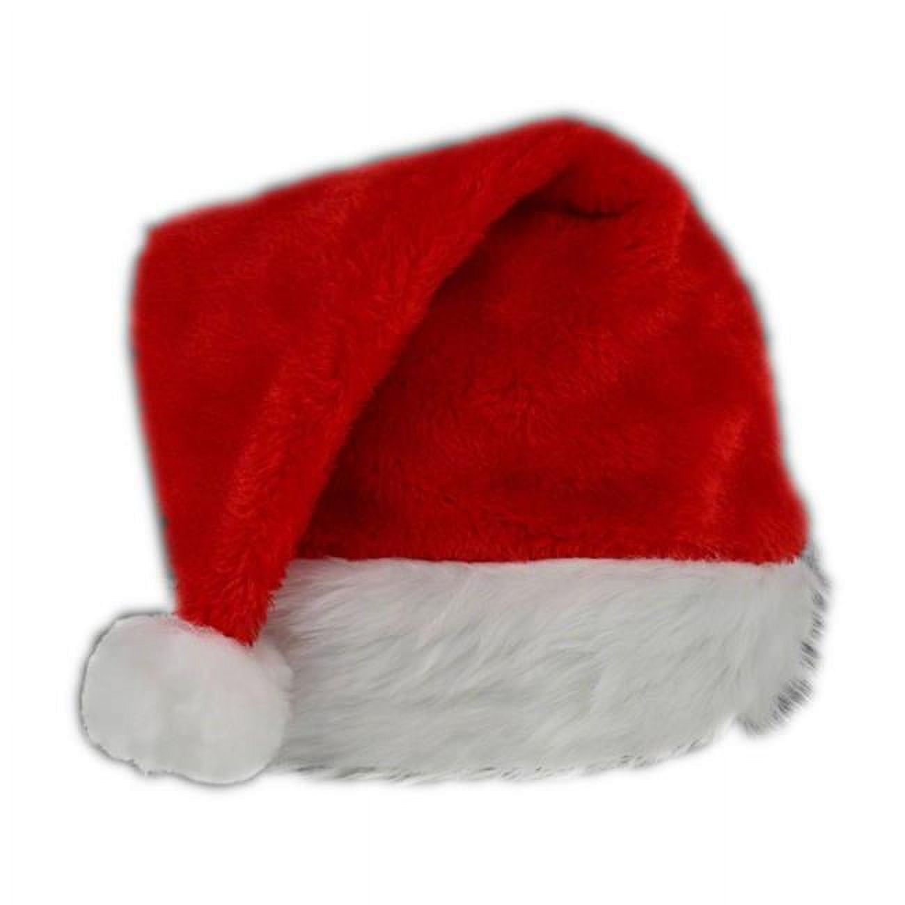 Picture of Blinkee SNTAHAT-RED Red Stylish Fluffy Fur Santa Christmas Plush Hat
