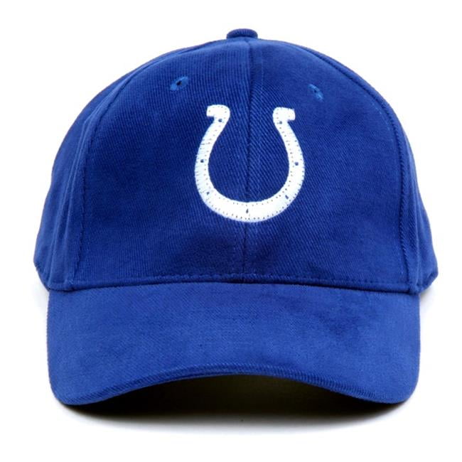 Picture of Blinkee 2575000 Indianapolis Colts Flashing Fiber Optic Cap