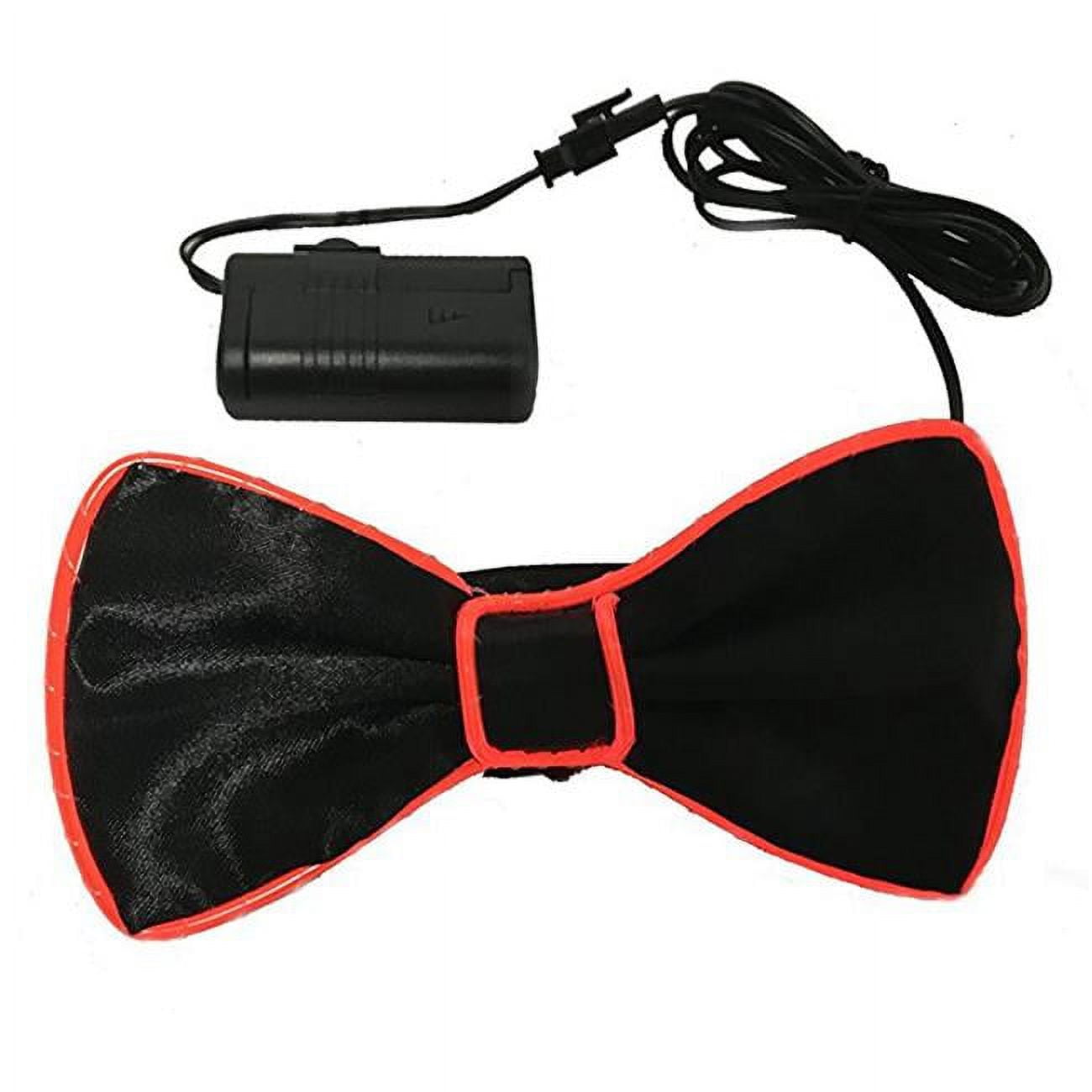 Picture of Blinkee EL-REDbowtie Flashing EL Wire Red Bow Tie for Men Night Rave Parties