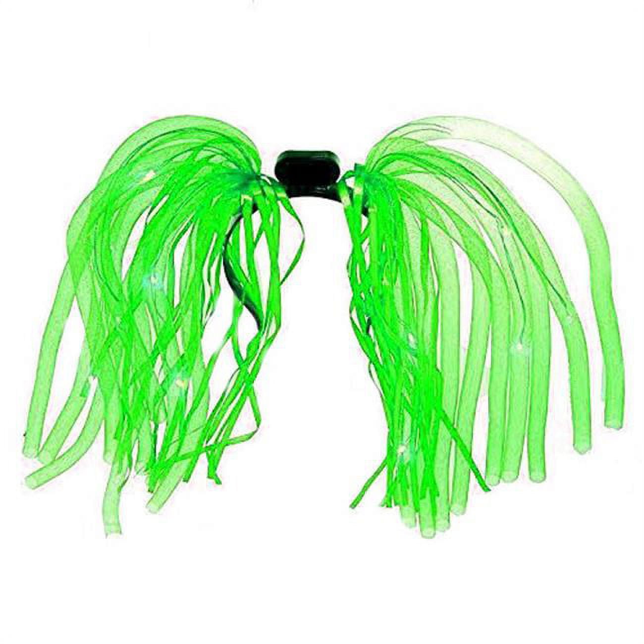 blinkee Green LED Noodle Headband Flashing Dreads