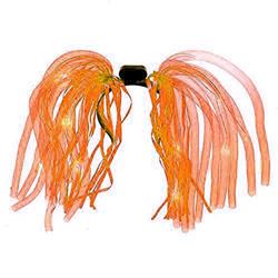 Orange LED Noodle Headband - Orange - One Size - Pack of 1 - Flashing Functions