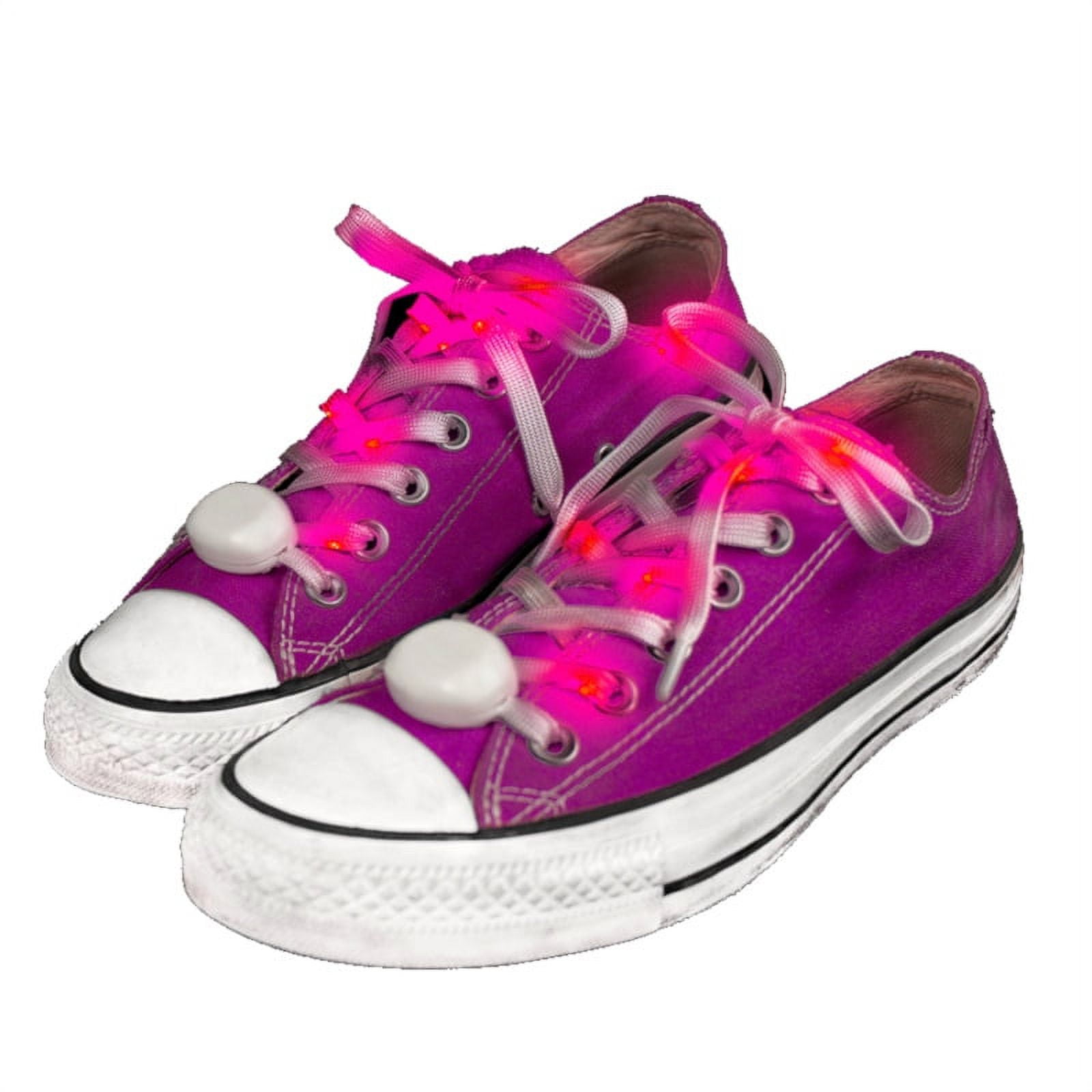 Picture of Blinkee 5070011 LED Shoelaces&#44; Pink