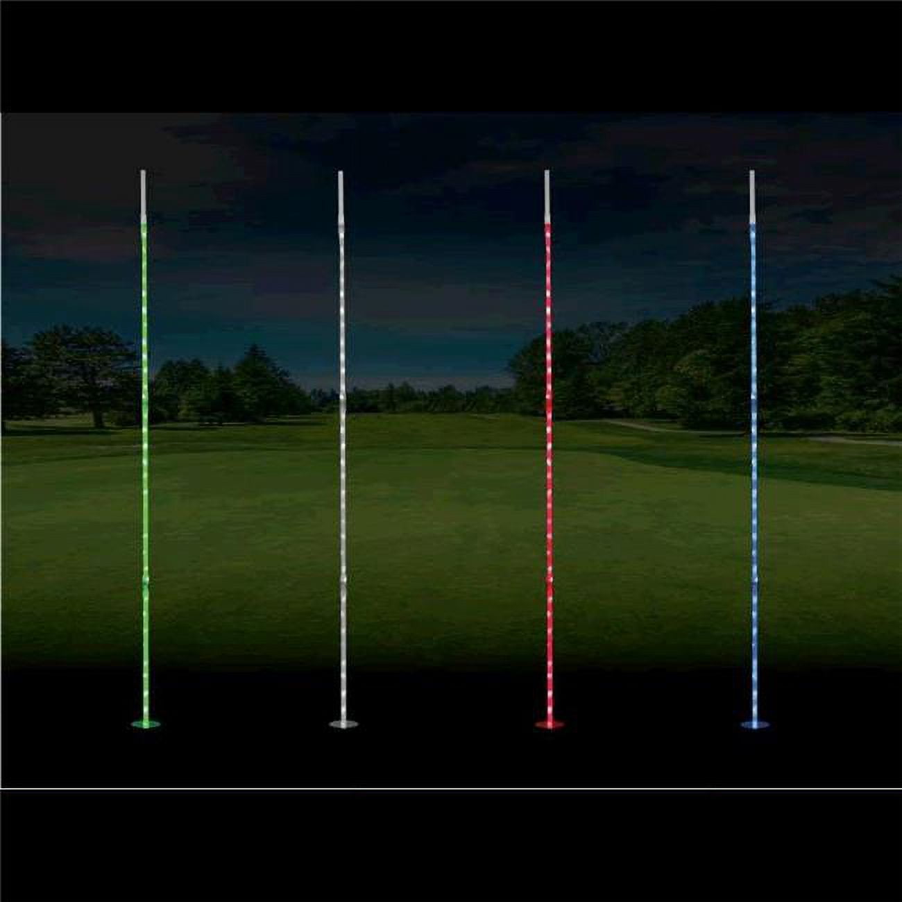 1593200 LED 78 in. White Flag Stick