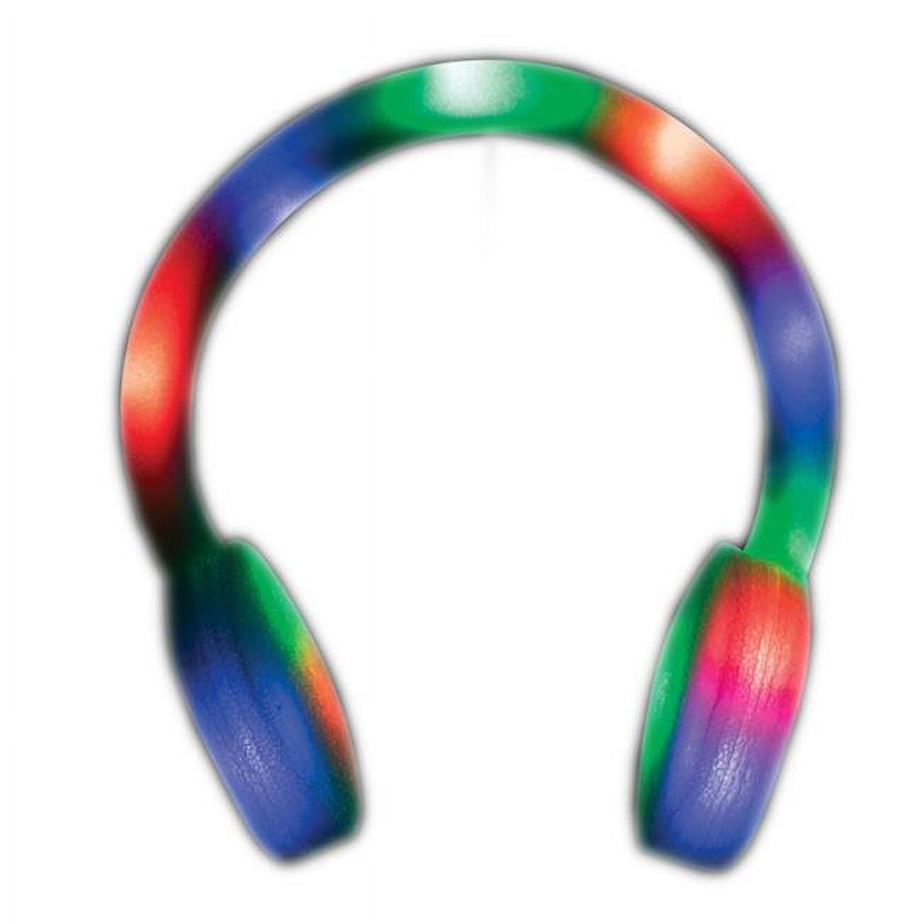 Light Up Multi Color Foam Headphone