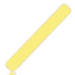 Premium LED Foam Cheer Sticks, Yellow