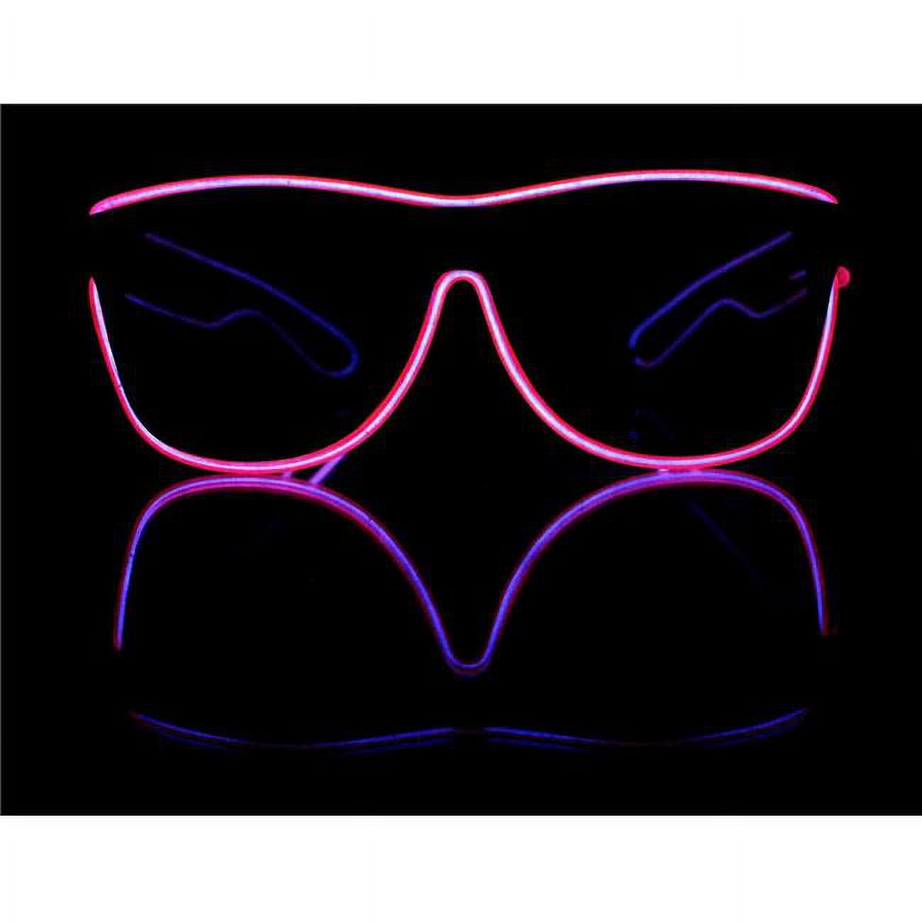 Electro Luminescent Banray Sunglasses, Pink