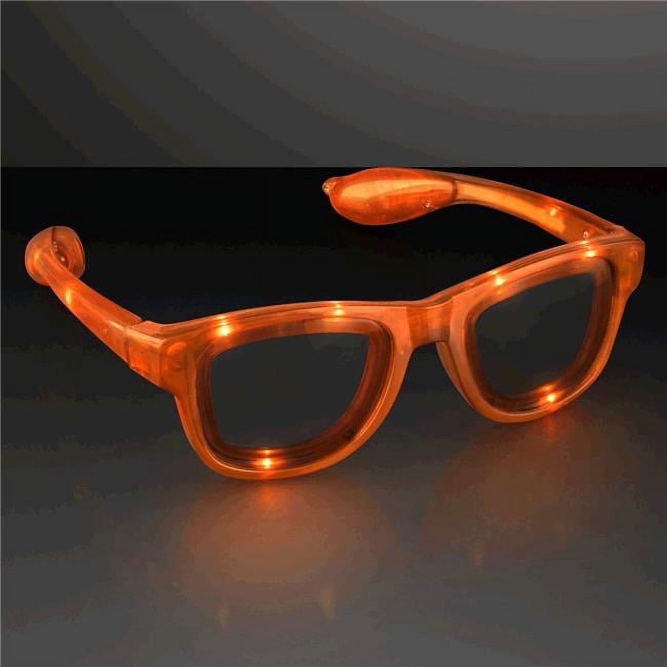 Picture of Blinkee 85072 Orange LED Nerd Glasses