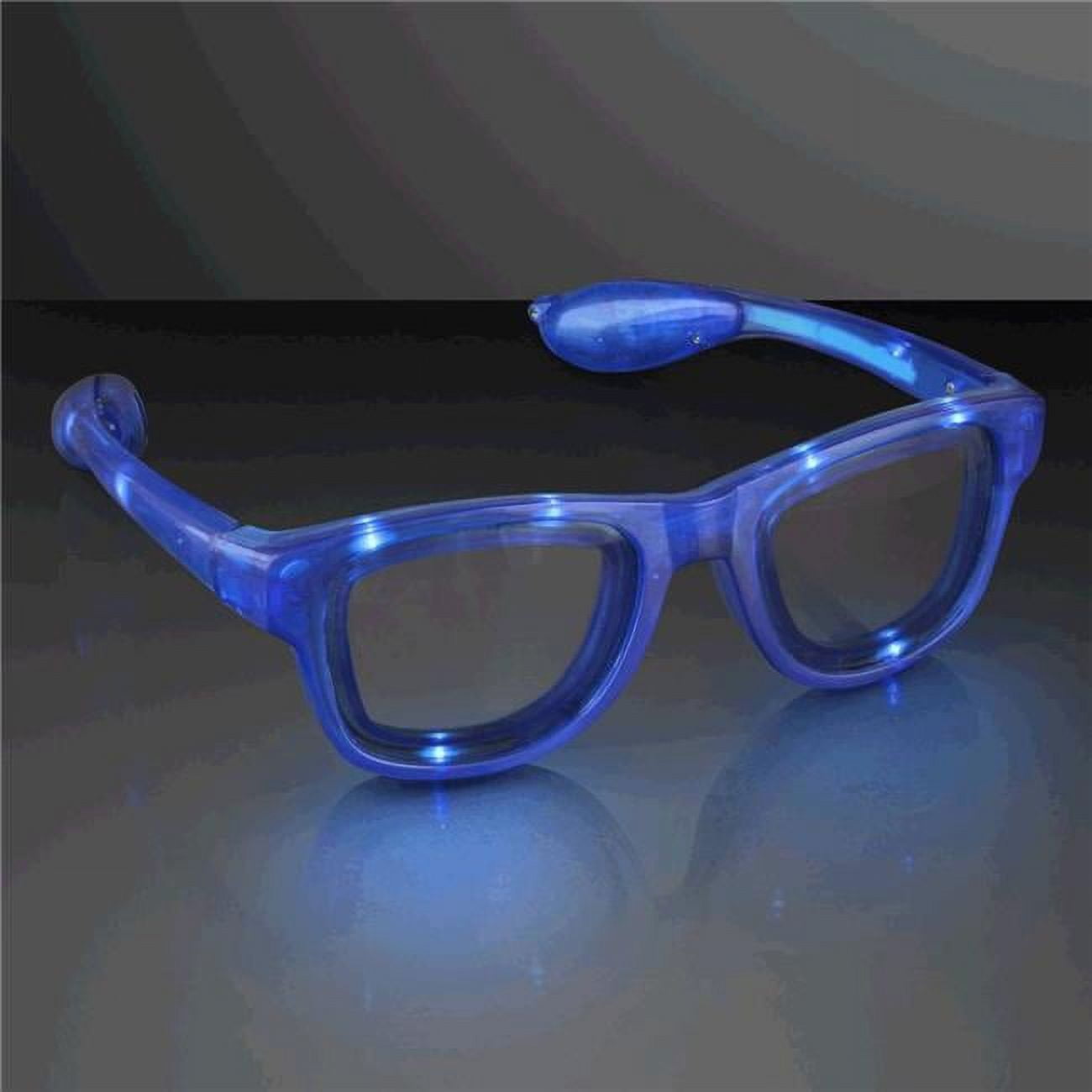 Picture of Blinkee 85073 Blue LED Nerd Glasses