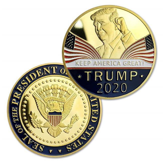 Picture of Blinkee DTKAGEC-2020 2020 Donald Trump Keep America Great Eagle Coins