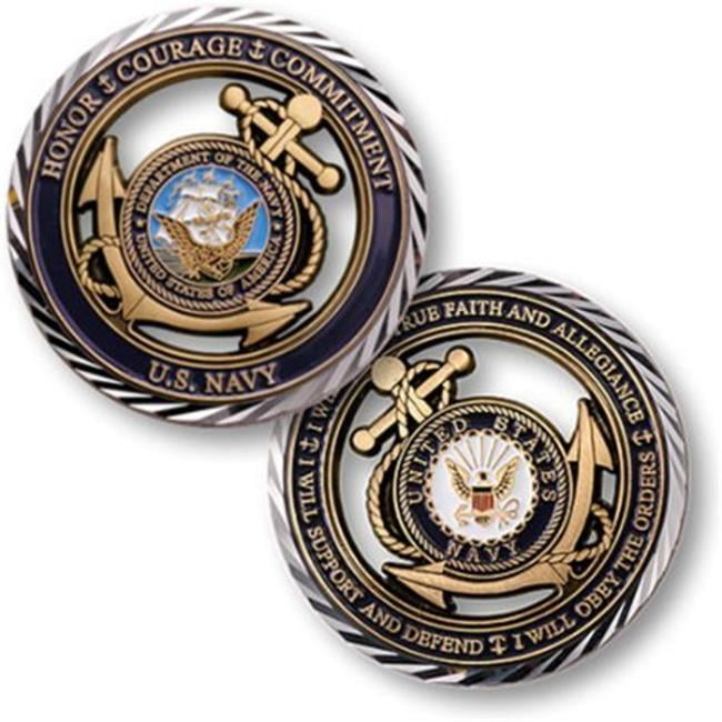 Picture of Blinkee USNCVCCC US Navy Core Values Commemorative Coin