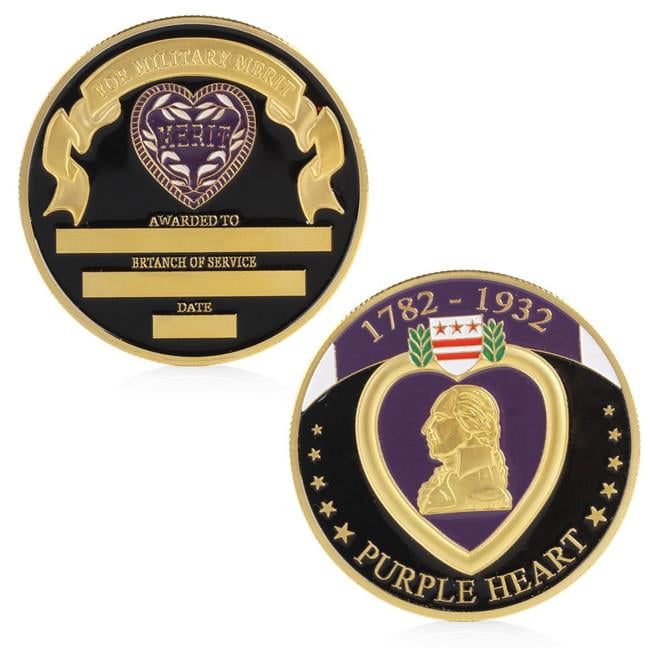 Picture of Blinkee PPHHMMDCC Heart Happinter Military Merit Division Challenge Purple Coin