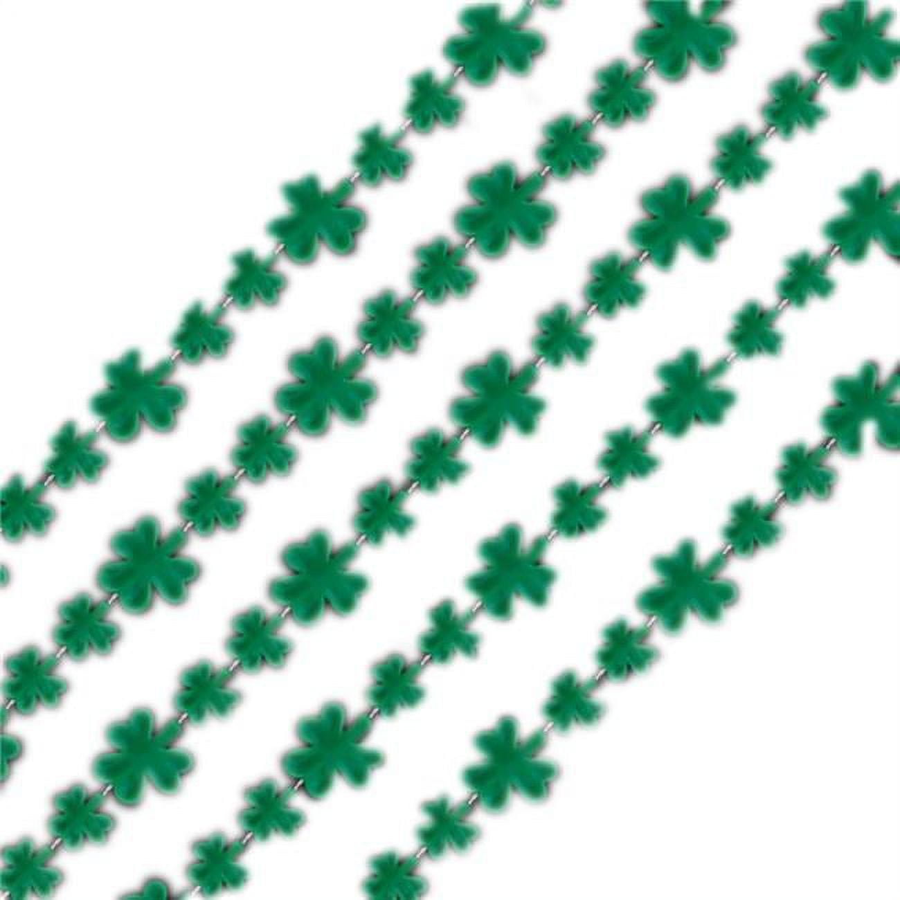 Non Light Up Shamrock Beads - Pack of 12