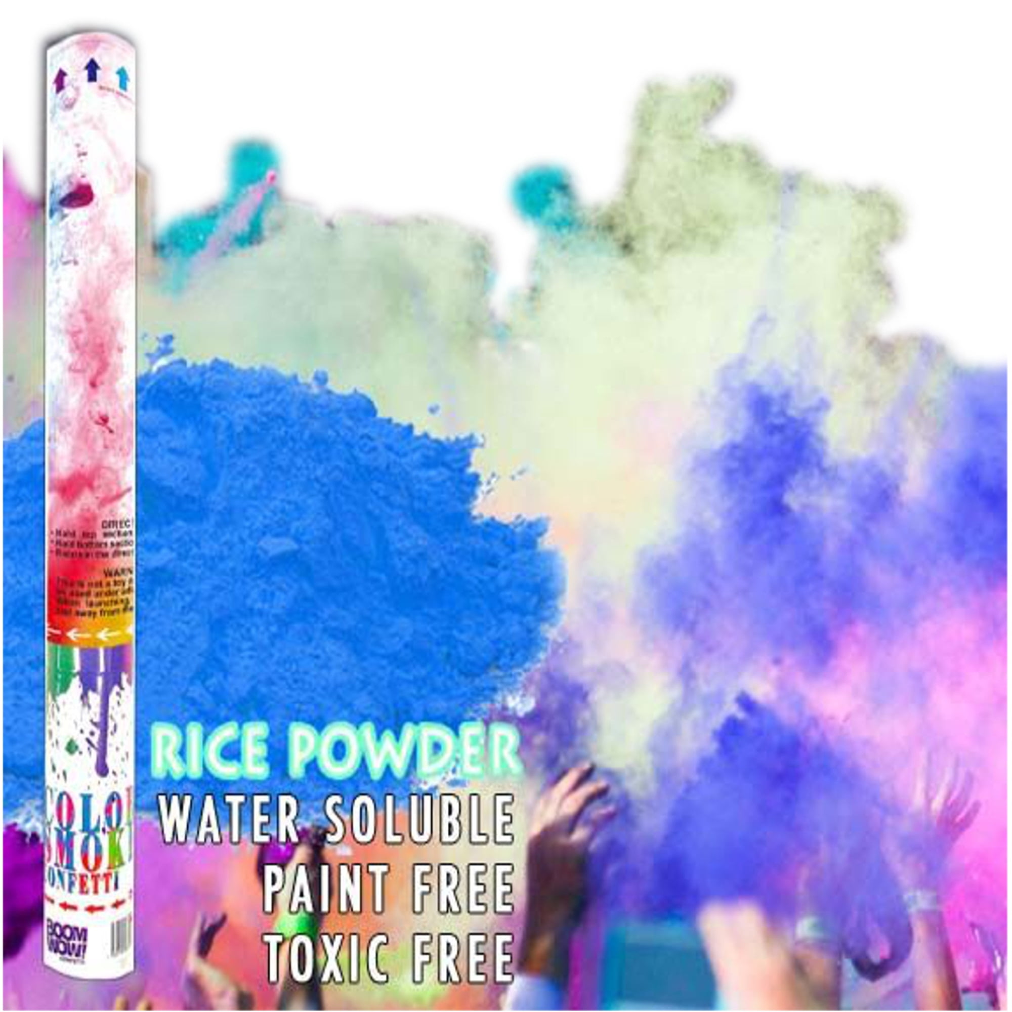 Picture of Blinkee HPGRCC18-BL 18 in. Holi Powder Confetti Cannon&#44; Blue