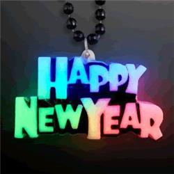 Beaded Charm New Year Necklace, Color Changing
