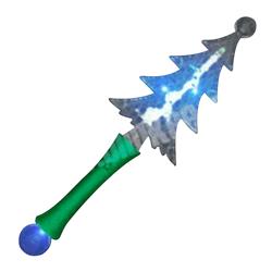 830116 LED Sparkling Crystal Holiday Tree Wand