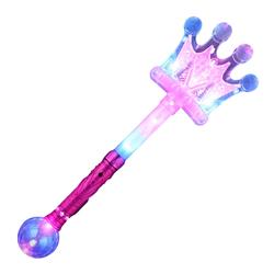 Picture of Blinkee LUCCPW-PK Light Up Crystal Crown Prism Wand