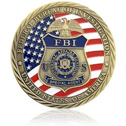 UFSASMCC US FBI Special Agent Saint Michael Challenge Commemorative Coin
