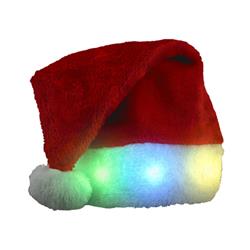 Picture of Blinkee LUMLDSH-MLT Light Up Multicolor LEDs Deluxe Santa Hat