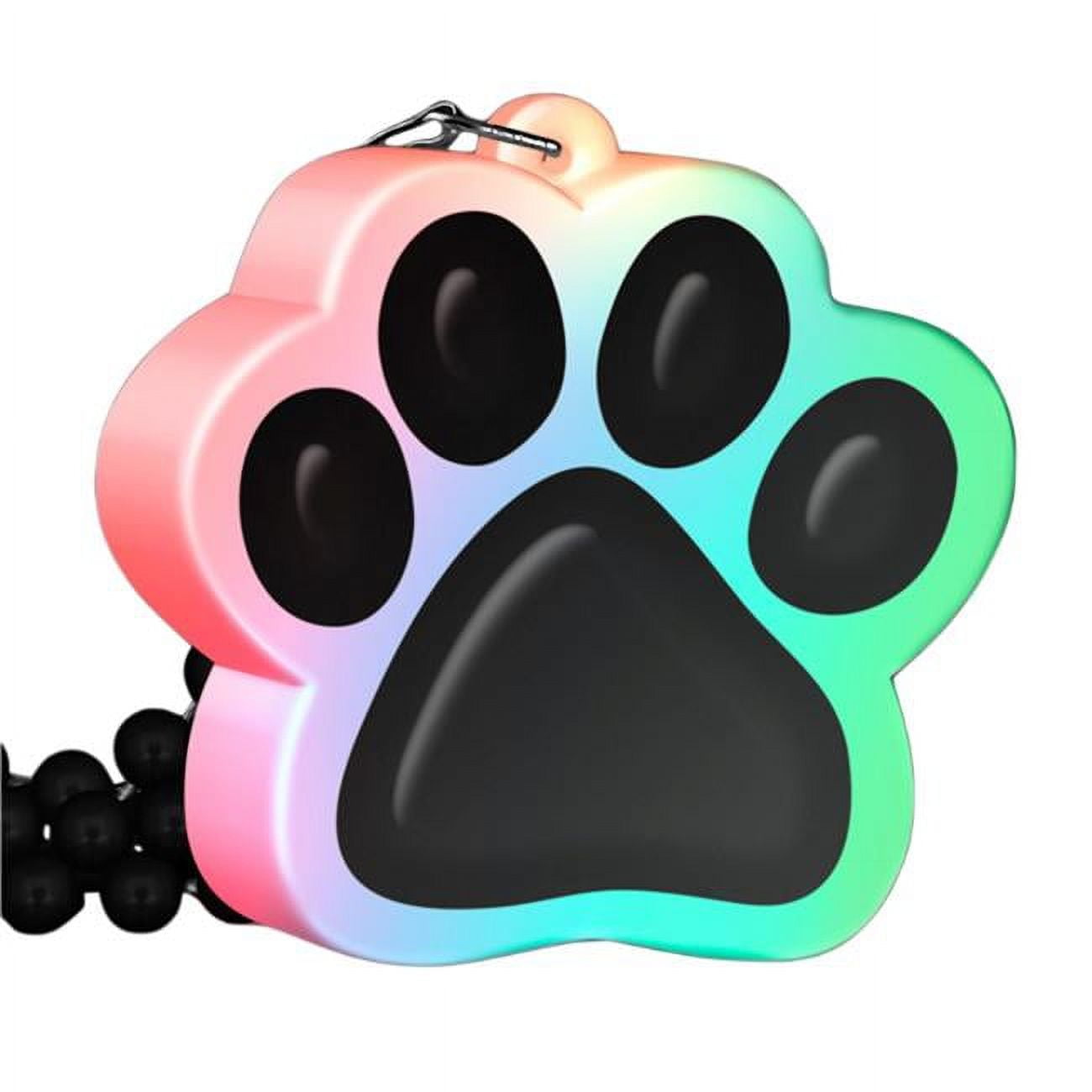 Picture of Blinkee LUPPCN-MLT Light Up Multicolor Paw Print Charm Necklace