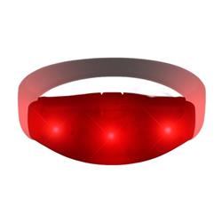 RBFBL-RD Rubber Frosted Red Bracelet