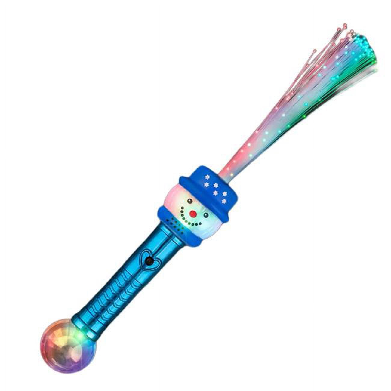 Picture of Blinkee FFODSNMN Flashing Fiber Optic Friendly Snowman Wand with Prism Ball