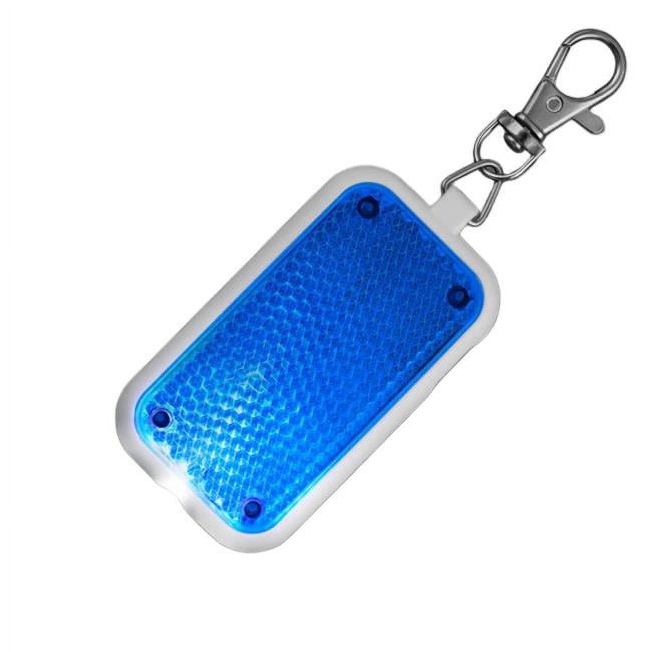 PSEKSFB-BL Flashlight Blinkers Personal Safety Emergency Keychain Set, Blue