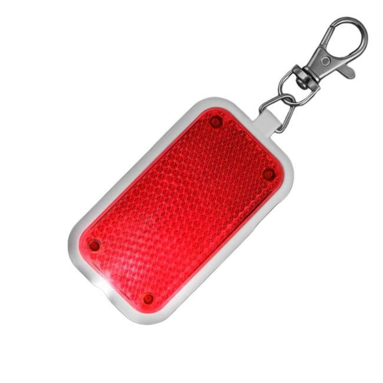 PSEKSFB-RD Flashlight Blinkers Personal Safety Emergency Keychain Set, Red