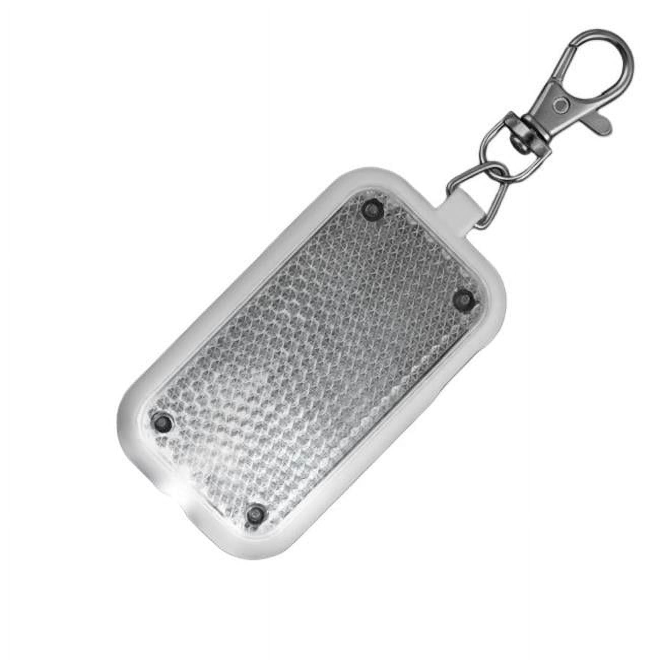 PSEKSFB-WT Flashlight Blinkers Personal Safety Emergency Keychain Set, White