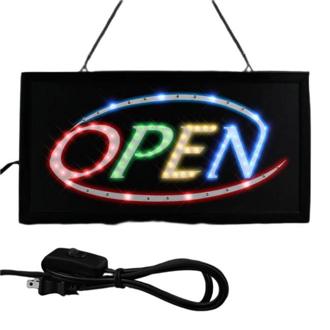 LUFPIBS-OPN LED Open Bar Sign, Multi Color