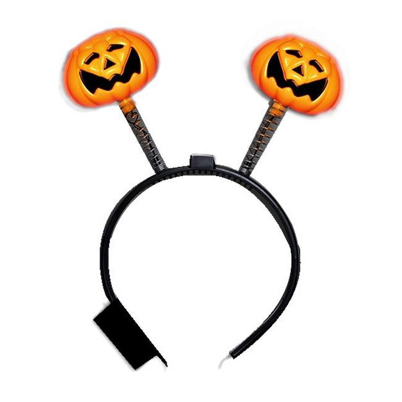 Picture of Blinkee 155000 LED Pumpkin Head Boppers Headband