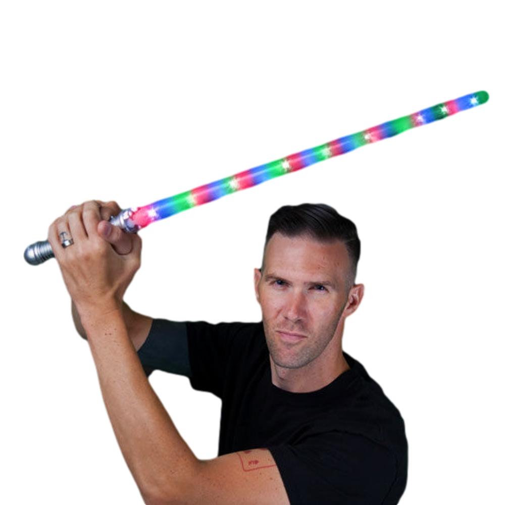 Picture of Blinkee LSSMULT-RGB Multicolor Light Saber Sword&#44; Red&#44; Green & Blue