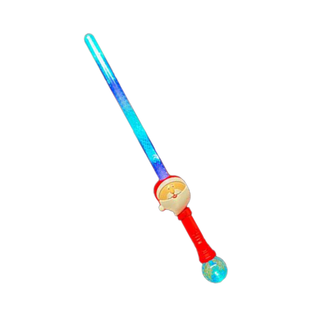 Picture of Blinkee JSCLCSPB-MLT Jolly Santa Claus Light Saber Sword with Prism Ball