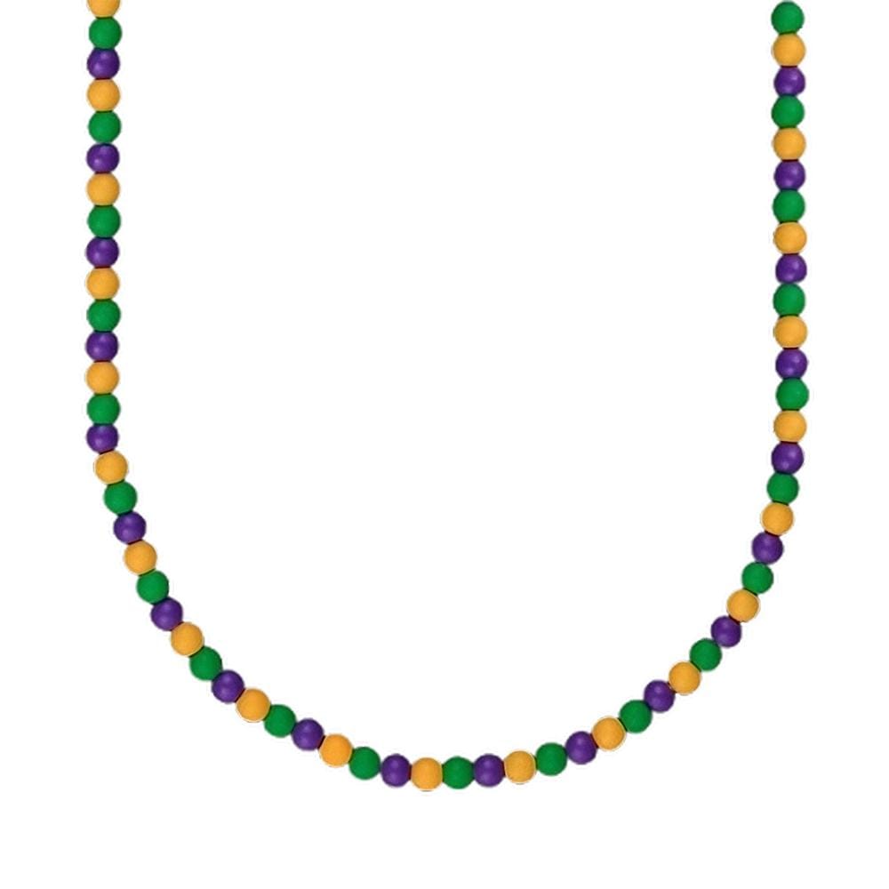 Picture of Blinkee NLURBN-RWB Unlit Christmas Breakaway Beads Necklace