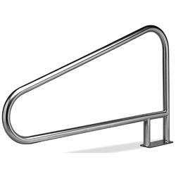 PR-500 Residential Pool Rail with Flange