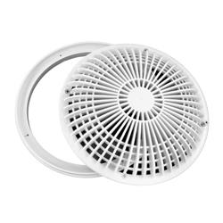 Picture of Aqua Star 10MF101 10 in. Round MoFlow Suction Outlet Cover&#44; White