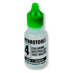 Swimline 8444 No.4 4 in 1 Hydro Tools Solution Chlorine Neutralizer Test Kit Refill