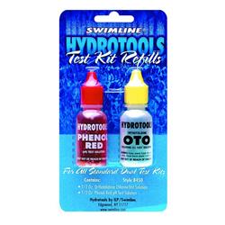 Swimline 8450 Replacement OTO Chlorine Test & Phenol Red Solutions