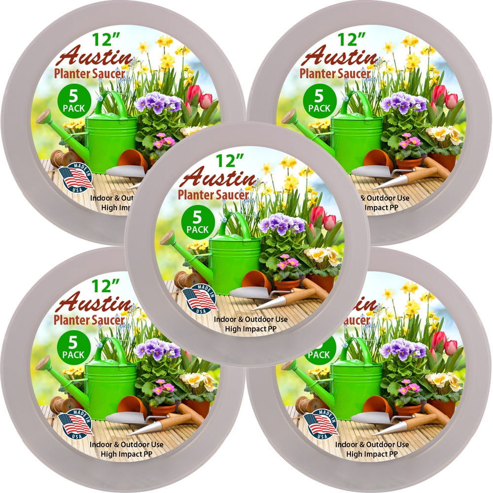 Picture of Austin Planter 5AS-N5pack 5 in. Clear Saucer - Pack of 5