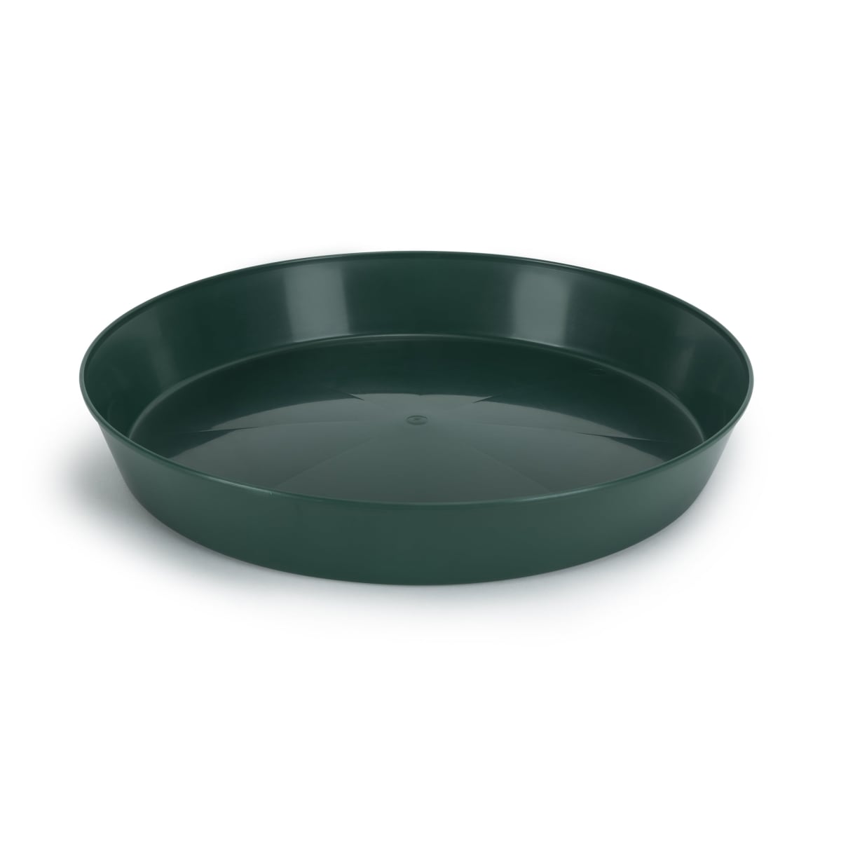 Hunter Green Plant Saucer - 3 in. - Eco-Friendly Polypropylene
