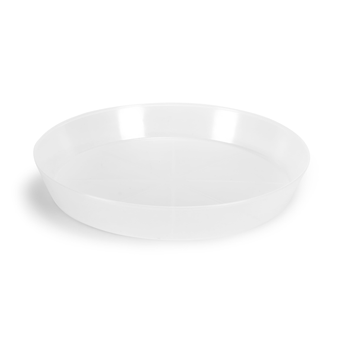 AS7N1 7 in. Single Plant Saucer Colored, Natural - Polypropylene - 5.5 in. Base