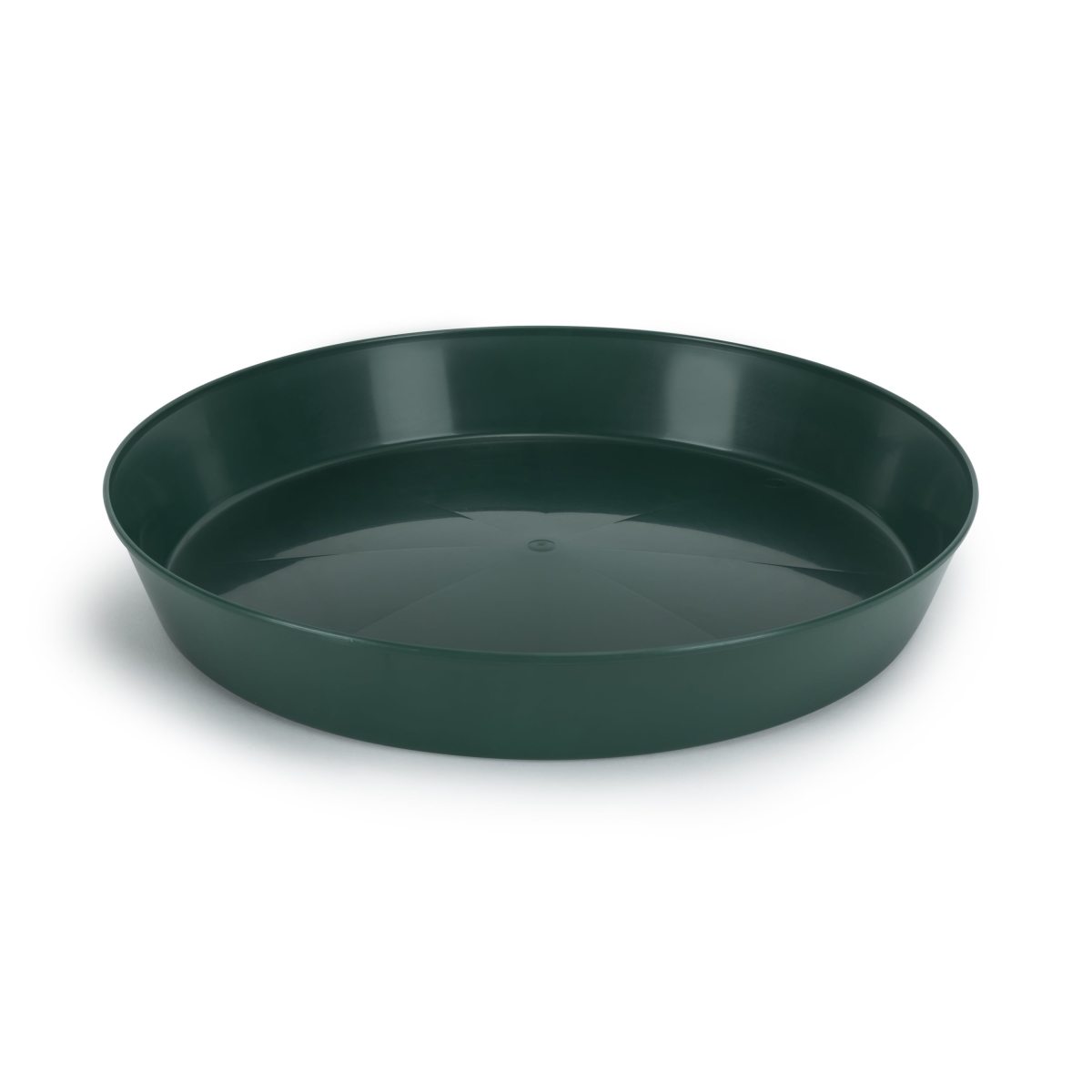 AS18HG1 18 in. Single Plant Saucer Colored, Hunter Green - Polypropylene - 16.3 in. Base