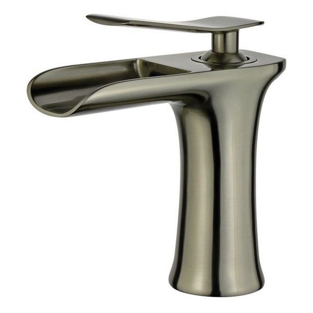 Picture of Bellaterra Home 12119B1-BN-W 2 x 4.7 x 6.8 in. Logrono Single Handle Bathroom Vanity Faucet, Brushed Nickel