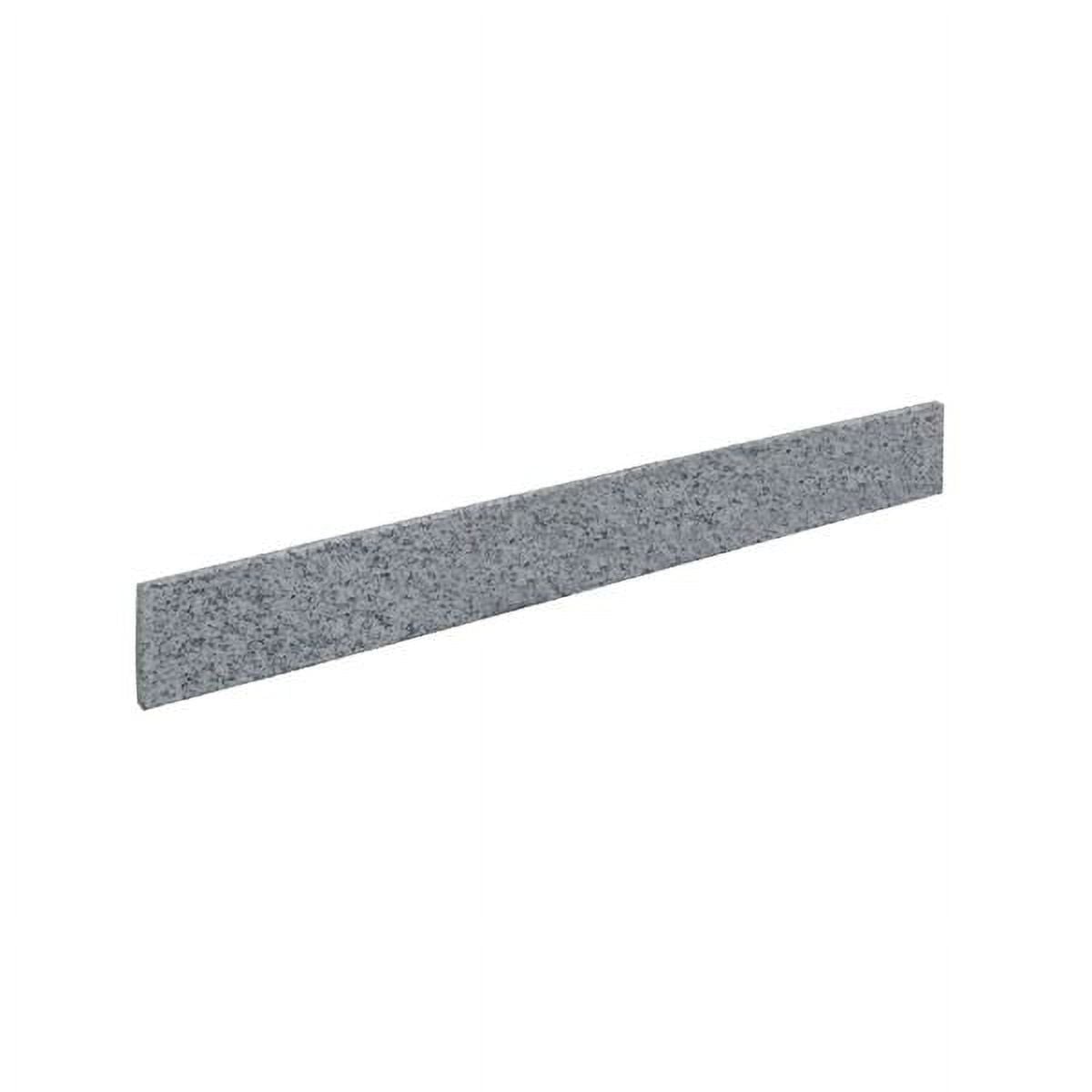 31 in. Granite Backsplash, Gray