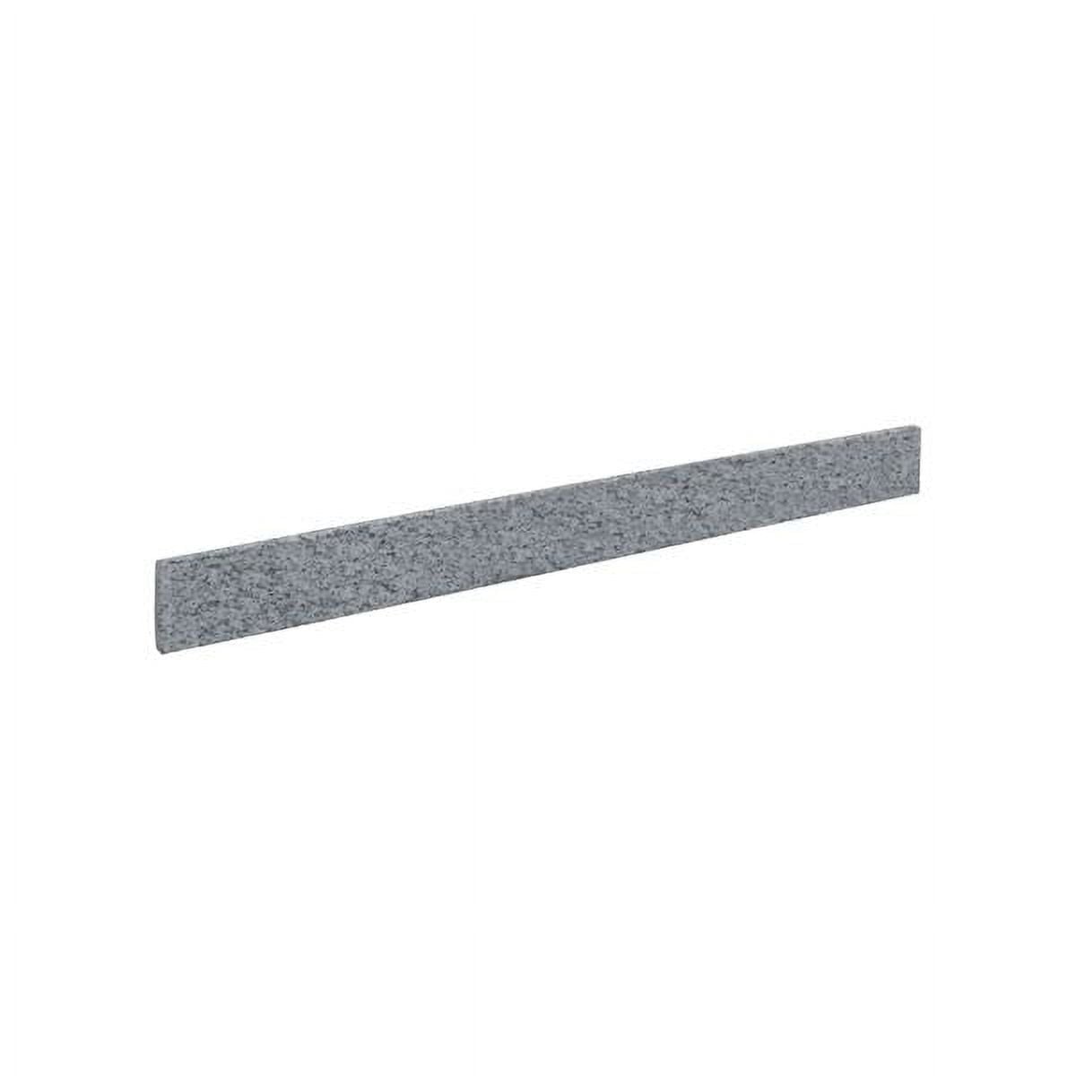 43 in. Granite Backsplash, Gray