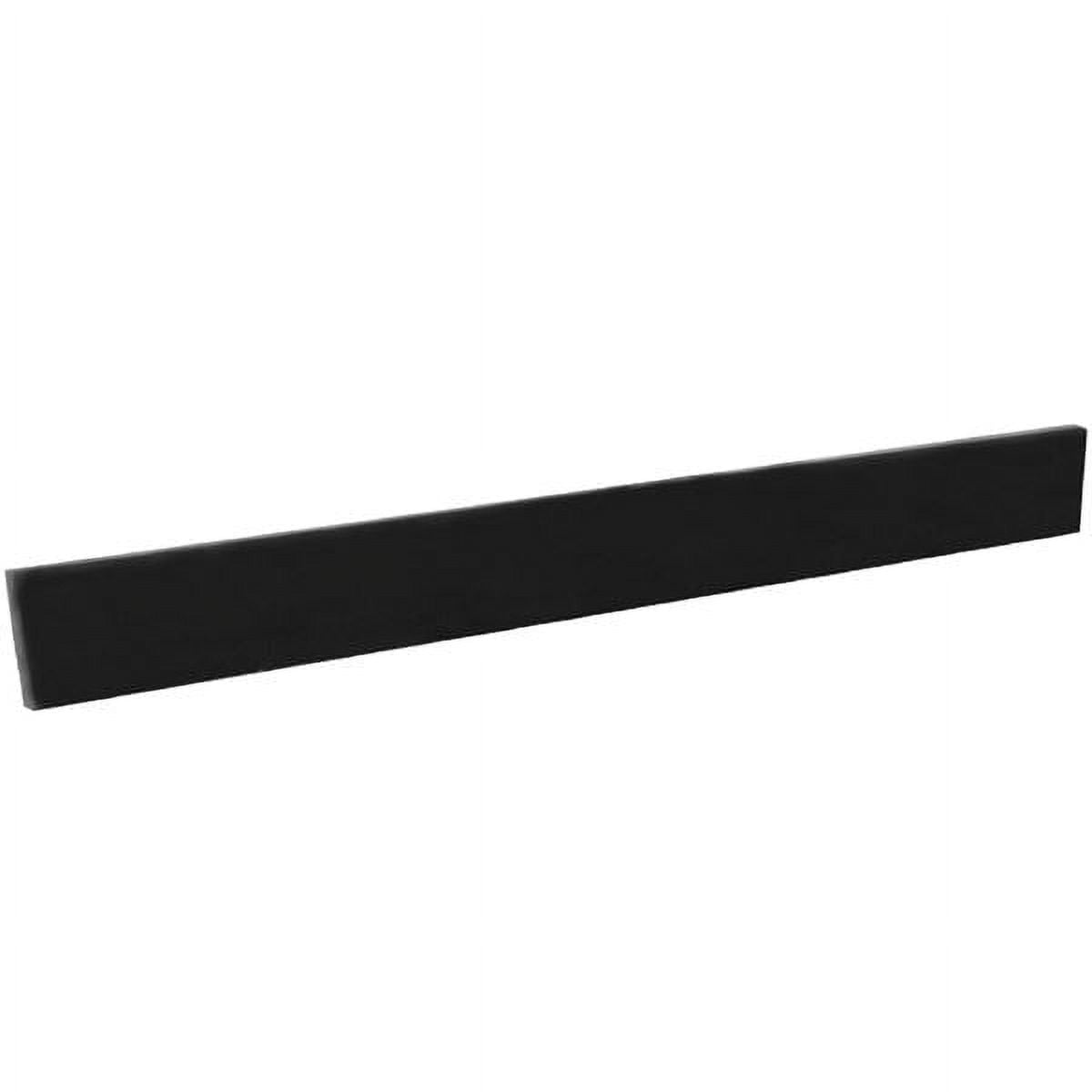 49 in. Galaxy Granite Backsplash, Black
