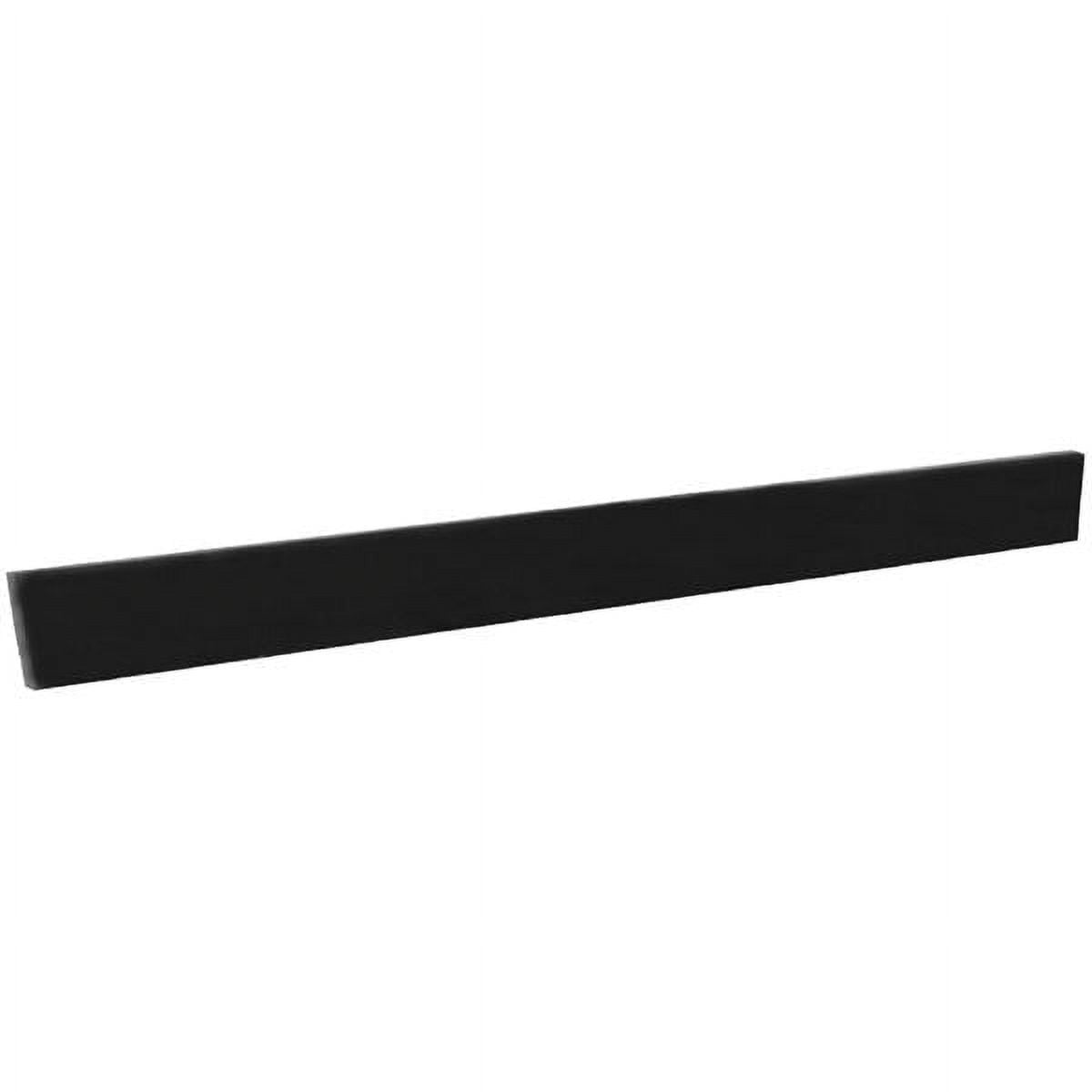 55 in. Galaxy Granite Backsplash, Black