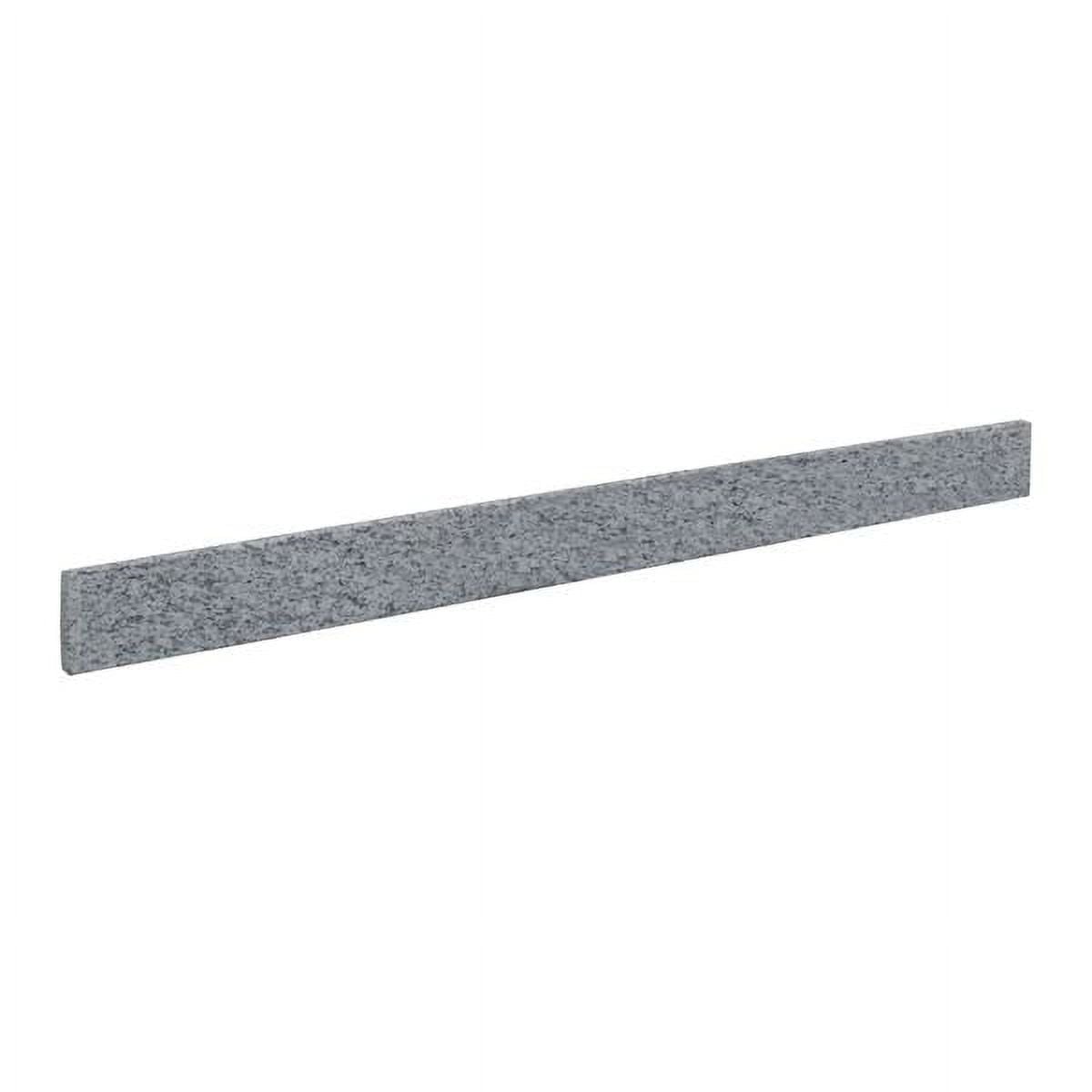 55 in. Granite Backsplash, Gray