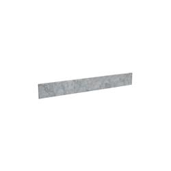21 in. Carrara Marble Sidesplash, White