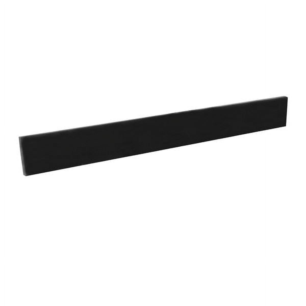 36 in. Galaxy Granite Backsplash, Black
