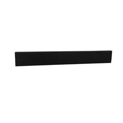 31 in. Concrete Backsplash, Black